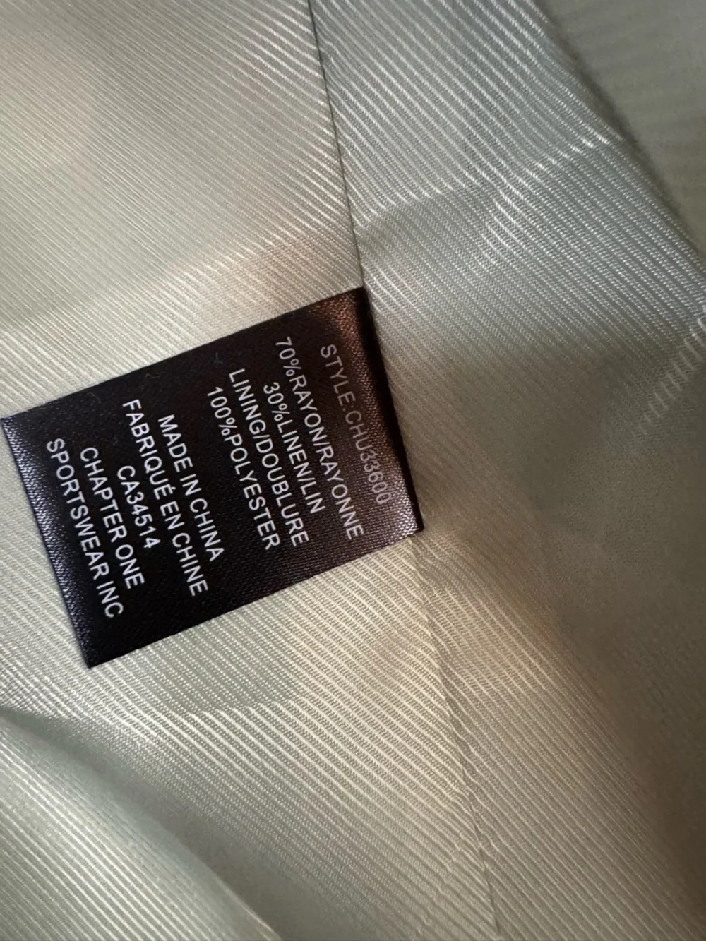 Rachel Zoe Light Green Cropped Blazer Size Medium